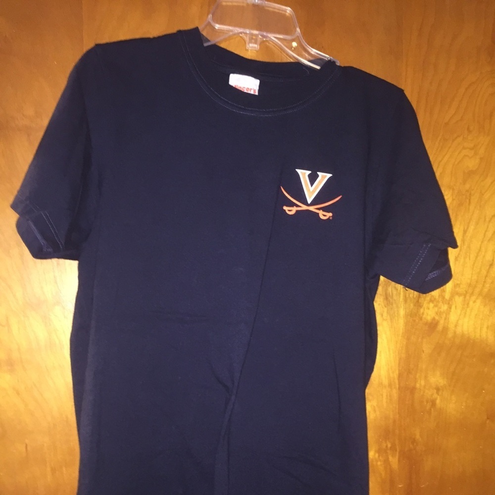 Men Nike university of Virginia Cavaliers uva performance tshirt tee large L - Picture 2 of 2